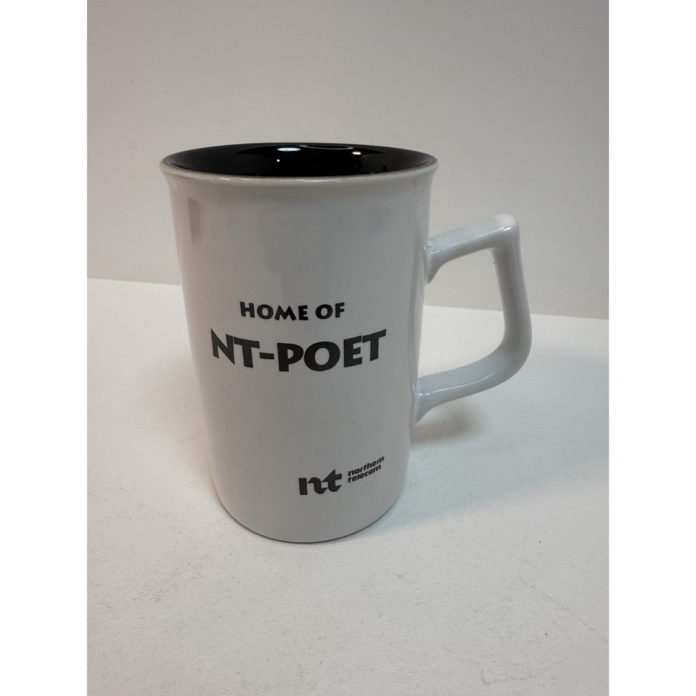 Vintage Northern‎ Telecom Mug Next Generation Home Of NT-Poet